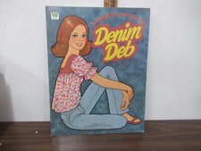 Denim Deb paper doll NEW UNUSED Whitman