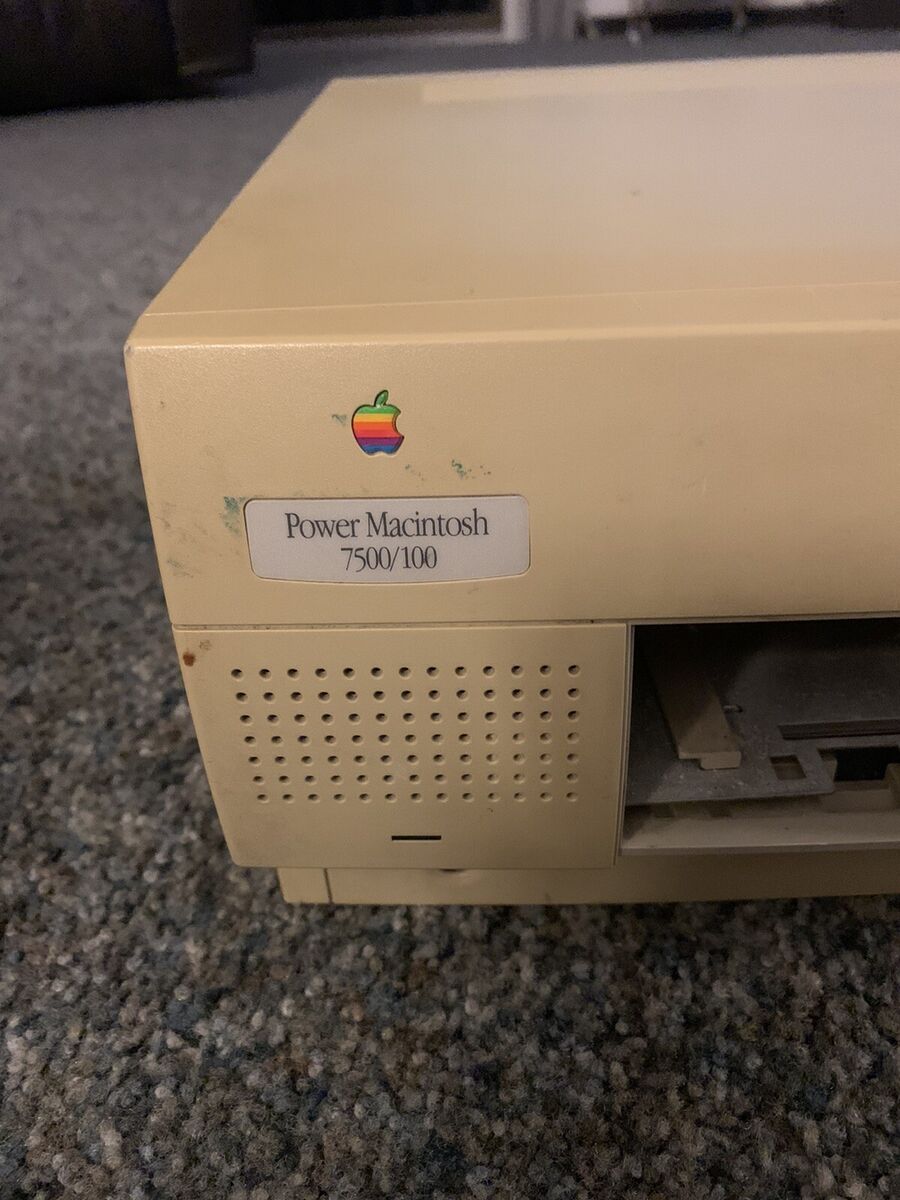 vintage power macintosh 7500/100 computer | eBay vintage power macintosh 7500/100 computer | eBay