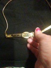 Vintage 1970s Disco Belt Skinny Waist Excellent