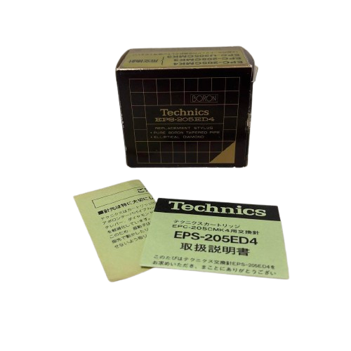Technics EPS-205EX レコードカートリッジ 未開封 JICO EPS-205EX NUDE 無垢楕円針 National(Technics) ナショナル