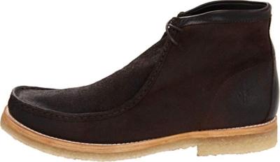 Frye Dark Brown Kyle Suede leather Chukka Boots FRYE Paul Chukka | Harbour Thread main image 4