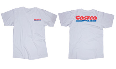 COSTCO Wholesale Warehouse Shopping logo White or Black t-shirt