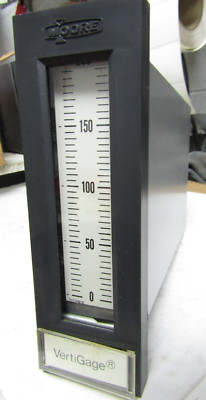   NEW MOORE PRODUCTS NULLMATIC VERTIGAGE 51V 14600-100S5BA PANEL METER