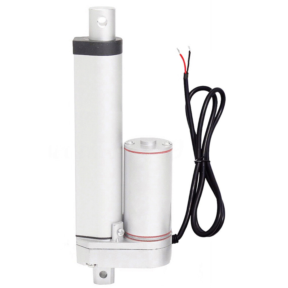 DCHOUSE Linear Actuator 1500N Max Lift 250mm Stroke DC 12V Electric Motor For Electroic, Medical, Auto Use