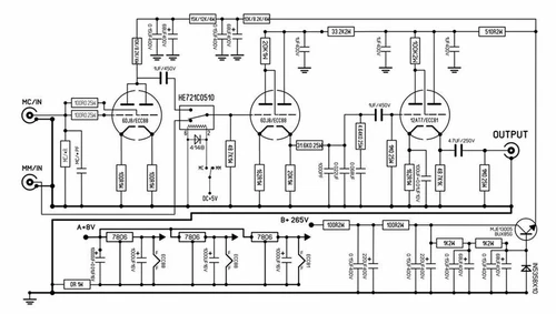 D.Klimo LAR Gold Plus MM MC Röhren Phono Vorverstärker Plattenspieler Vorverstärker DIY Kit - Bild 12 von 16