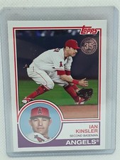 Ian Kinsler 2018 Topps Update Series - 1983 Retro #19 - Los Angeles Angels