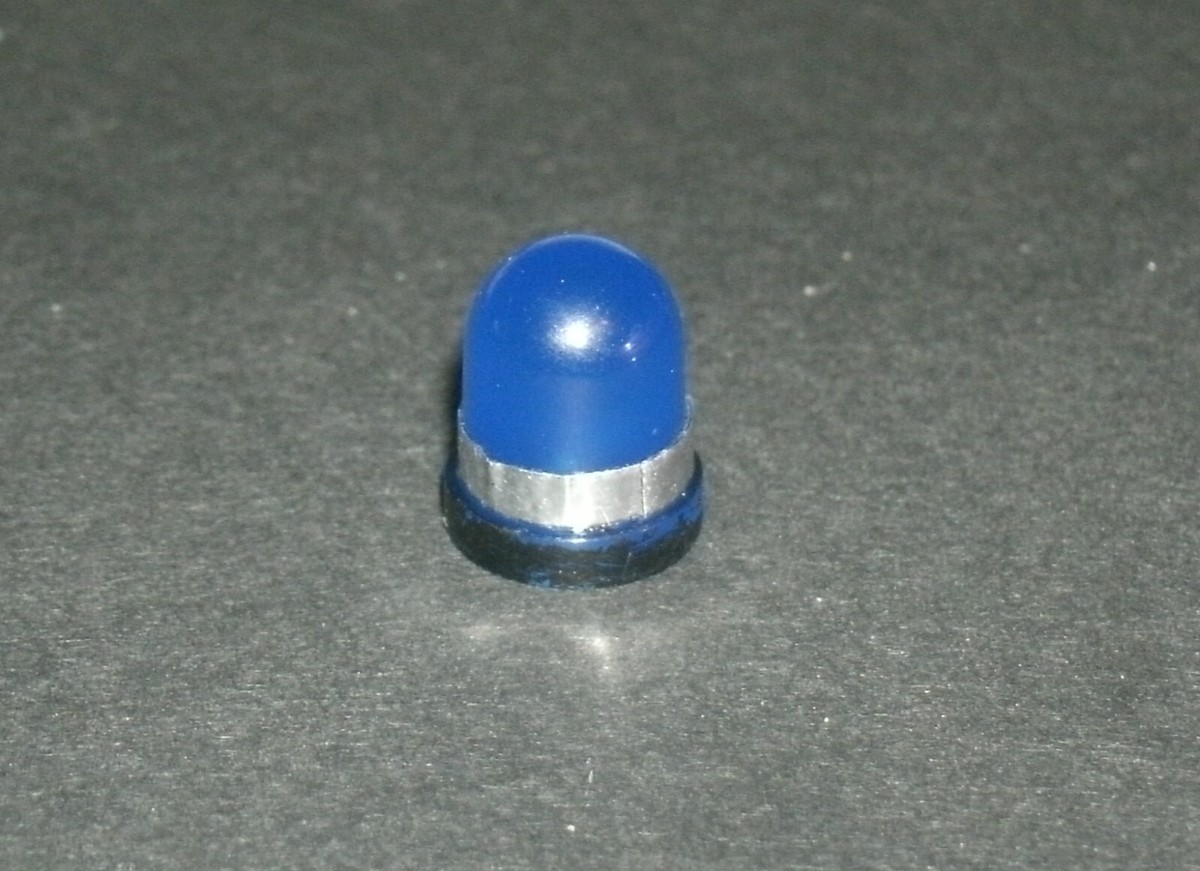 Luce Faro Tetto Gumball Scala 1/24 - 1/25 Rosso Per Modellini Polizia E Vigili Del Fuoco