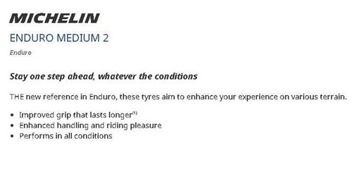 90/90-21 (54R) & 140/80-18 (70R) TT Michelin Enduro Medium 2 Motocross Tyre Pair - Picture 20 of 24