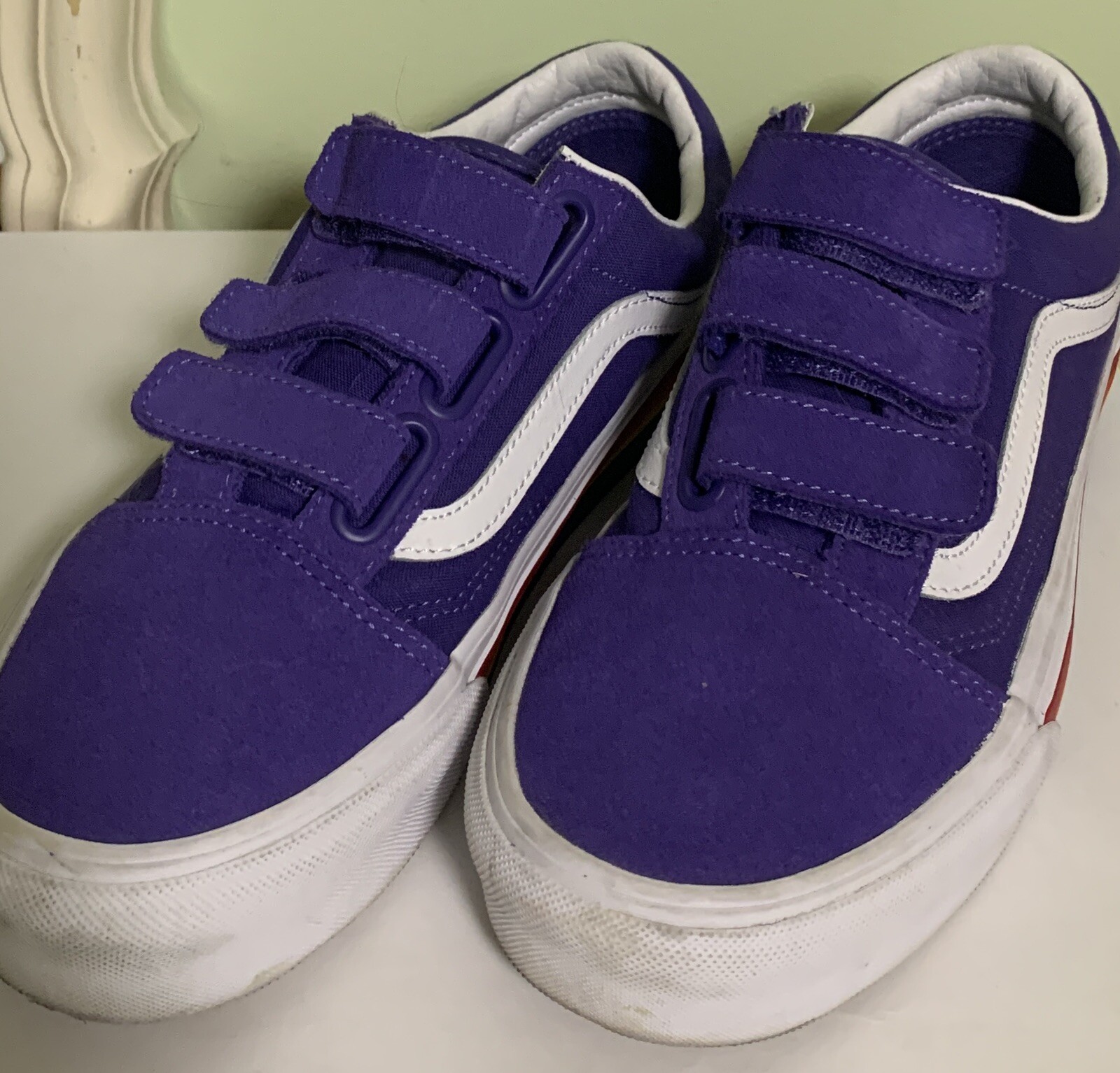 Vans Old Skool V Rainbow Platform Sneakers in Liberty Purple Women\u0026#039;s  Size 8 | eBay