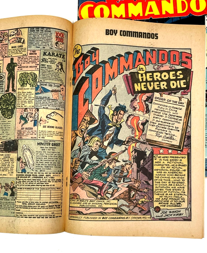 Boy Commandos #1, 2 (1973 DC) VF, Joe Simon & Jack Kirby - Picture 5 of 7