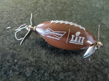 Budweiser Philadelphia Eagles Superbowl Champs Football Fishing Lure - 3 inch