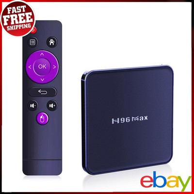 H96 Max V12 4K Android TV Box Gratis Internet Suche Android TV Set Top Box
