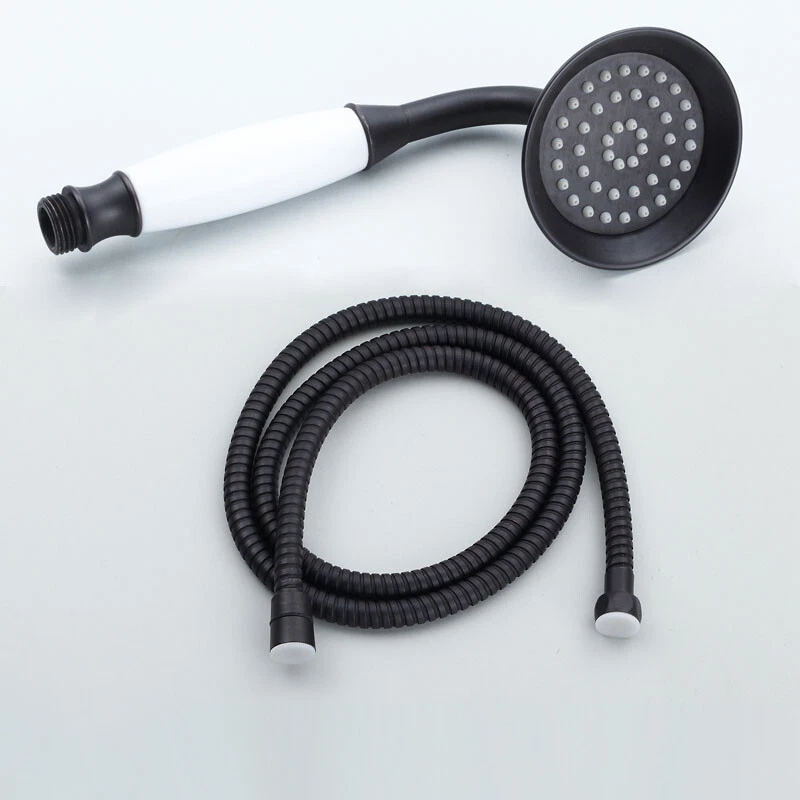 Oil Rubbed Bronze Telephone Style Bathroom Handheld Shower Head With 1.5M Hose
