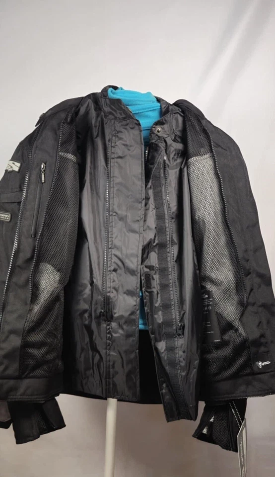 Speed and Strength womens armored jacket Gone Baby Gone Silver Black Med - Image 4 of 4