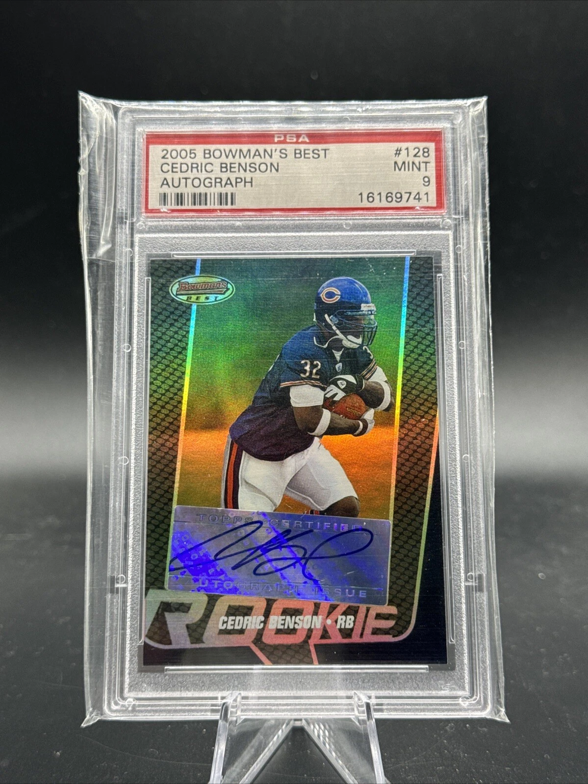 Cedric Benson Bowman's Best #128 Autograph