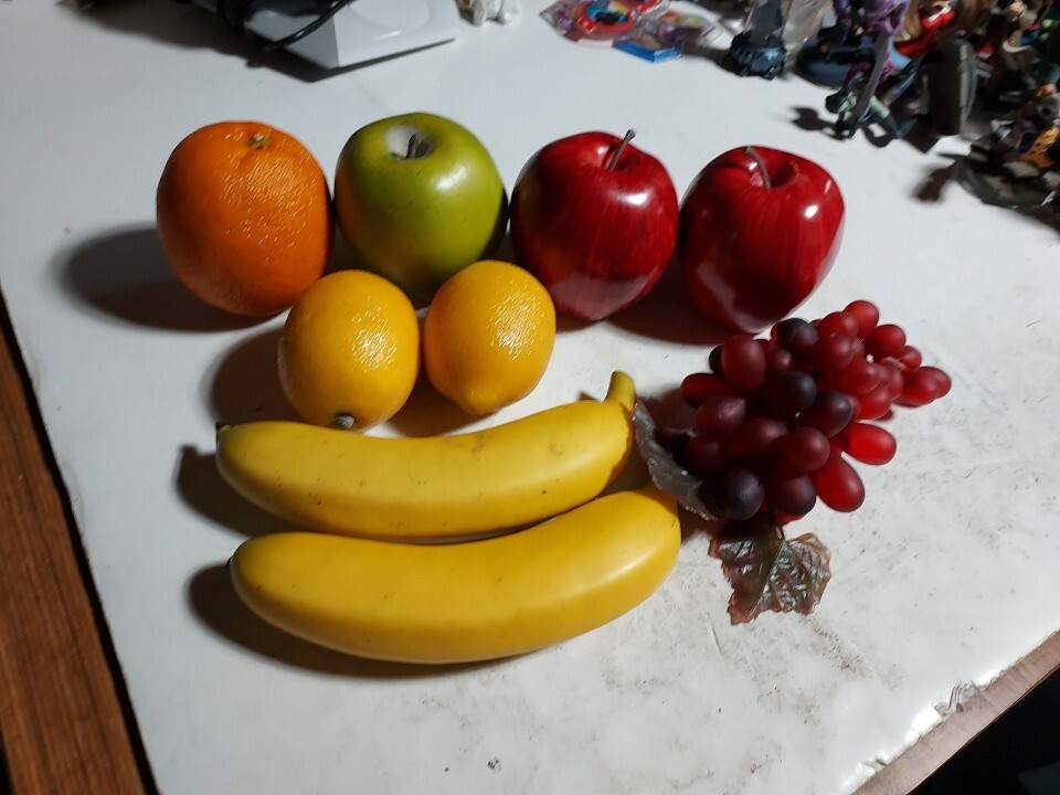 FRUITS　1998 Vintage Plastic Fruit - 9 Pieces,VGC | eBay