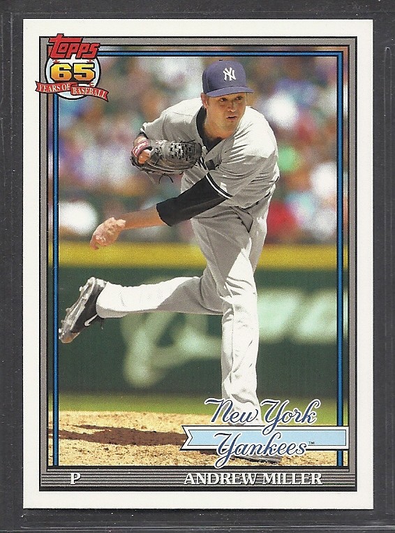 2016 Topps Archives Baseball - #292 - Andrew Miller - New York Yankees