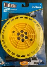 Kite Reeler- Yellow  25 lb X 200 ft - Nylon rope