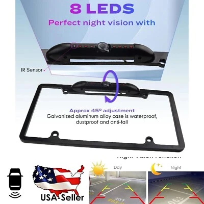 FORPIONEER New Rear View Camera Backup License Plate for Pioneer DMH-160BT DMH160BT