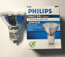 6 PHILIPS CDM-R Mimi MR16 25D 20W/380 HID Lamp New