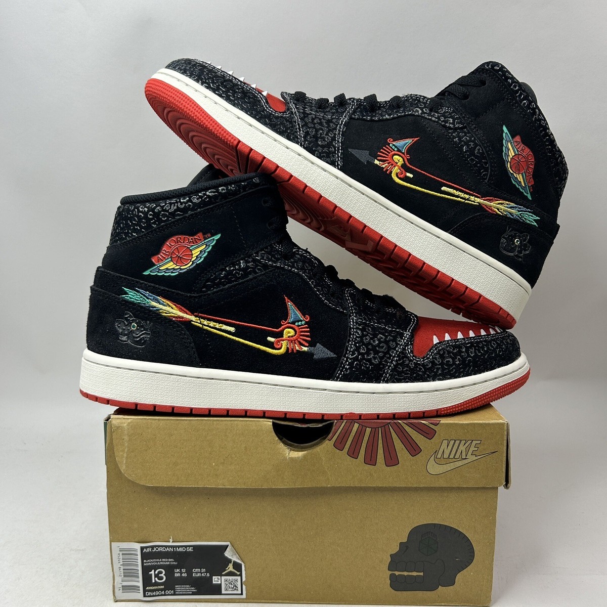 Nike Air Jordan 1 Mid SE “Siempre Familia” DN4904-001 Men's