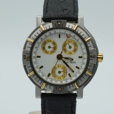 LUCIEN ROCHAT AUTOMATICO CALENDARIO COMPLETO OROLOGIO UOMO 39MM ACCIAIO CON CINTURINO PELLE 2