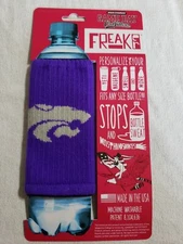 Freaker USA Purple Beverage Insulator - KSU POWER CAT - Kansas State University