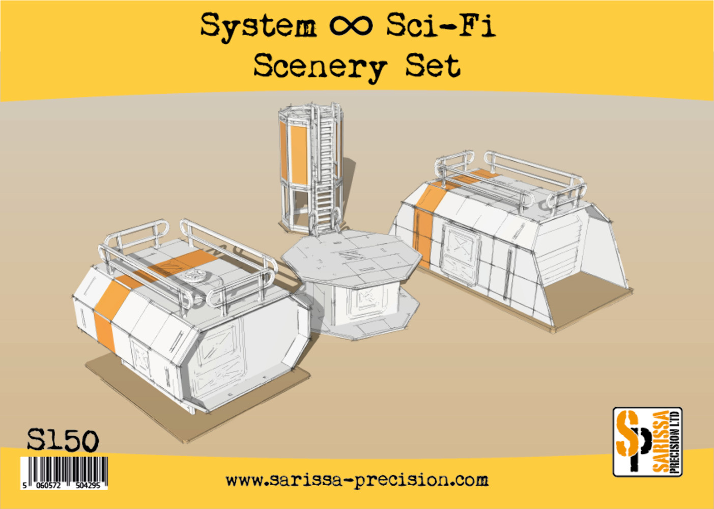 Sci-Fi Scenery Set - Warlord Games 2000AD