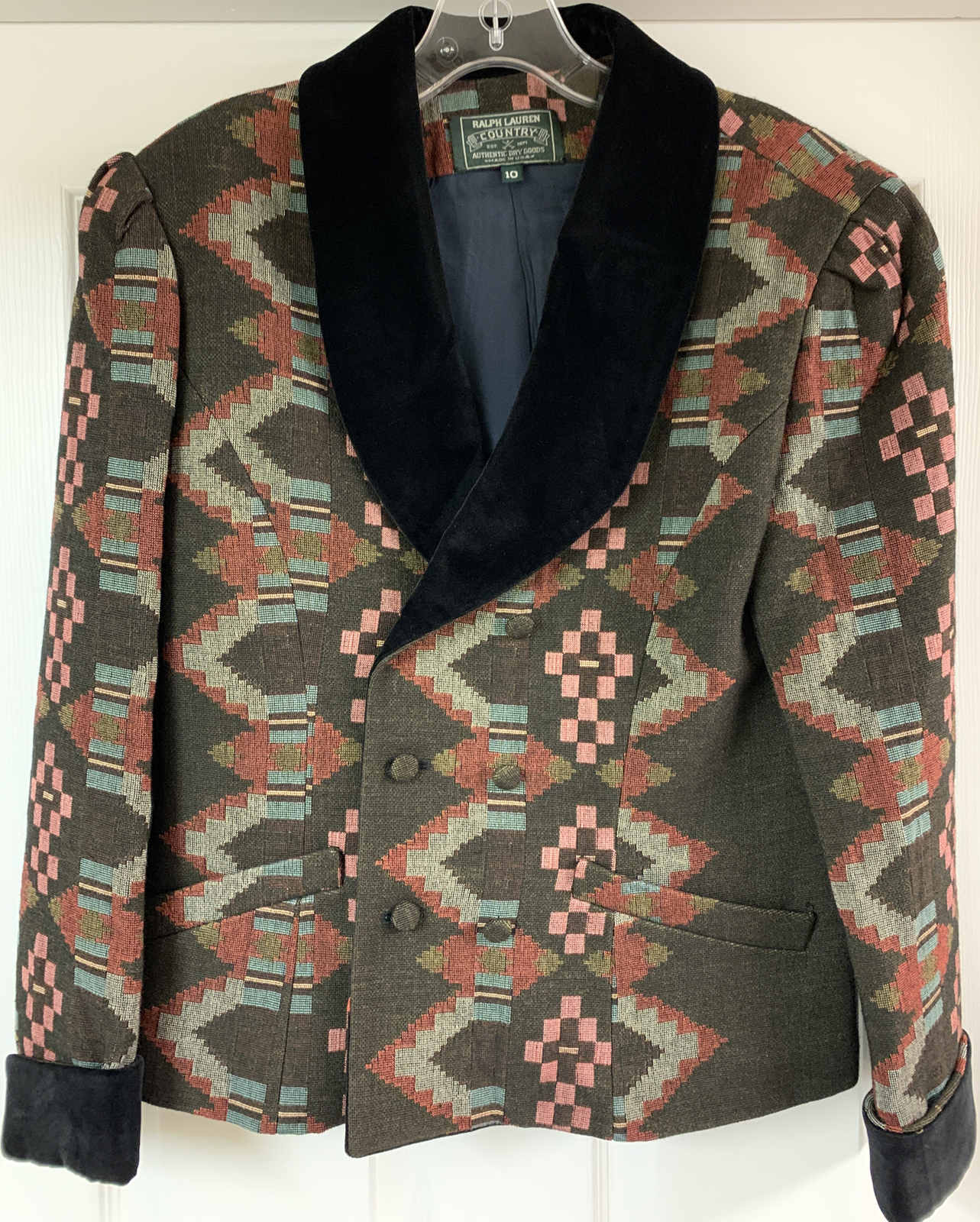 Vintage Ralph Lauren Country Tapestry 