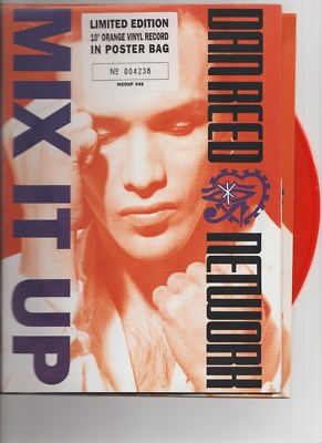 Dan Reed Network- Mix It Up UK limited 10'' orange vinyl single.