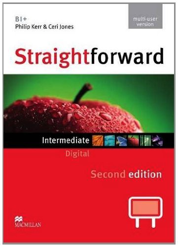 Straightforward Intermediate Level IWB DVD-ROM (multiple User) 2nd ed B1+ NEW