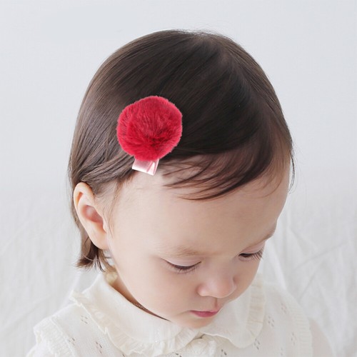 4 Pcs Hair Ball Hairpin Child Children's Clips Toddler for Girls Kids - Picture 10 of 11