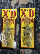 2X Strike King Crankbait HC8XD-U Nude Clear Unpainted Extra Deep Diving Lure