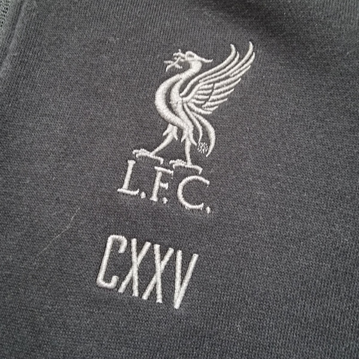 Liverpool FC New Balance Black CXXV Full Zip Tech Sweat
