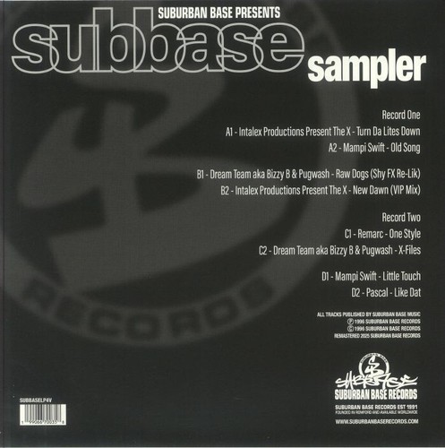 SUBURBAN BASE SAMPLER " VARIOUS " SEALED UK LP REMARC INTALEX PASCAL MAMPI SWIFT - Picture 2 of 2