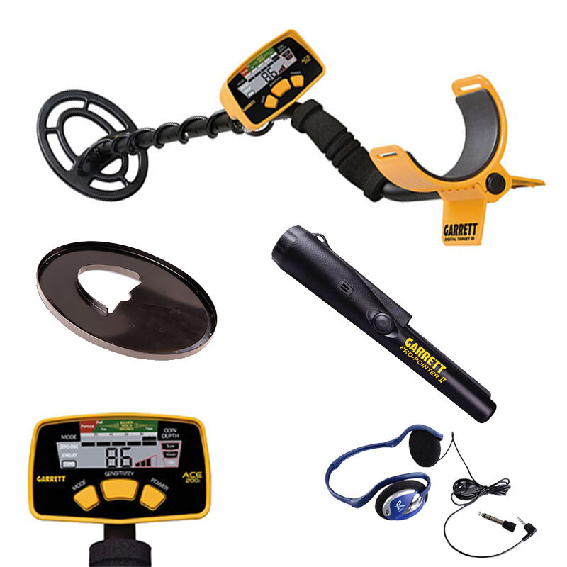 Garrett ACE 200i kit détecteur de métaux avec pointeur de précision Propointer AT et sacoche