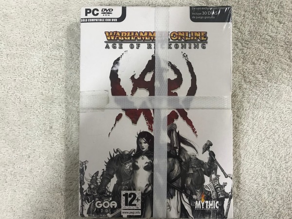 WARHAMMER ONLINE AGE OF RECKONING JUEGO PC NUEVO PRECINTADO NEW MYTHIC  EA AM