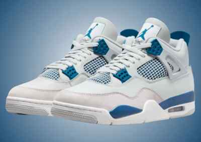 Size 16 - Air Jordan 4 Retro 2024 Military Blue for sale online | eBay