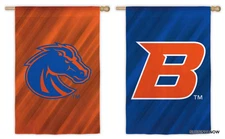Boise State University Flag Garden Buster 2 Sided NCAA Licensed College 