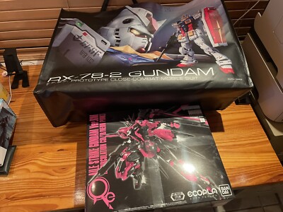 BANDAI MG 1/100 Aile Strike Gundam Ver. RM Neon Pink Model w/ Exclusive Tote Bag