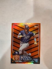 2023 Topps Update Series - Orange & Black Foil #US78 Jose Siri (JGA)