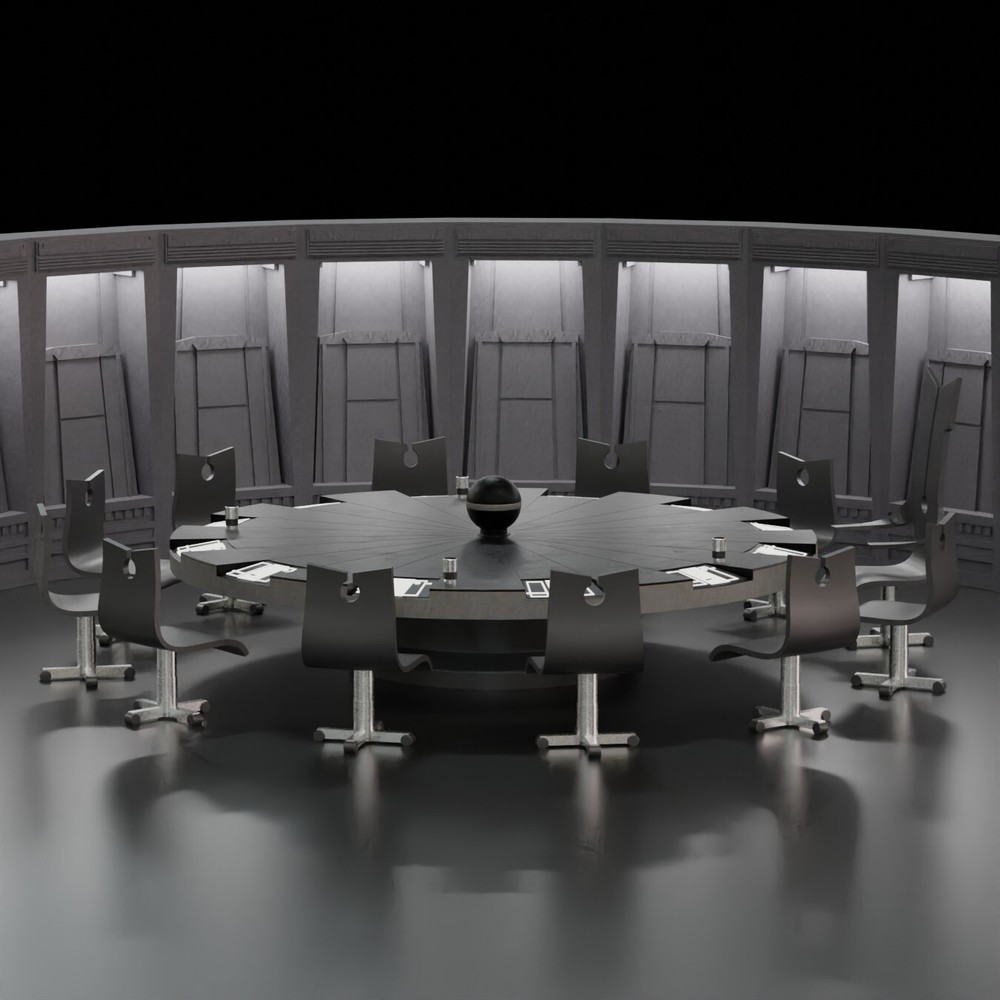 Death Star Conference Room Diorama for 3.75-Inch Action Figures