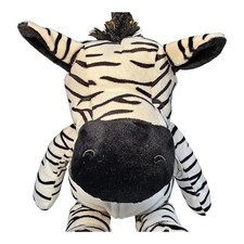 2015 MANHATTAN TOY 14" Zoe ZEBRA White Black Stripes Stuffed Animal with Tags
