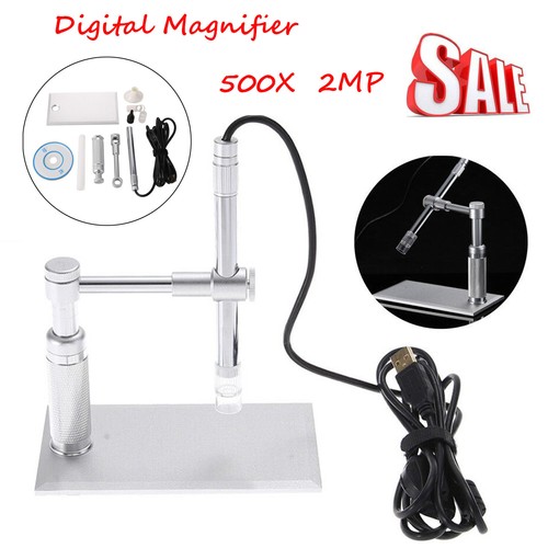 Adjustable USB Digital Pen Microscope Magnifier Webcam Endoscope Loupe Camera