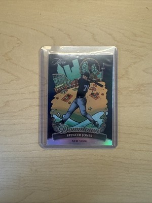 2024 Panini Three and Two Spencer Jones Downtown SP New York Yankees