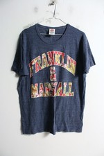 Franklin & Marshall Mens Printed Tshirt - Blue - Size L Large (k90)