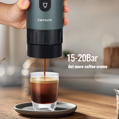Portable Espresso Coffee Maker: 12V Mini Electric Travel Expresso Machine - A... - Picture 5 of 7