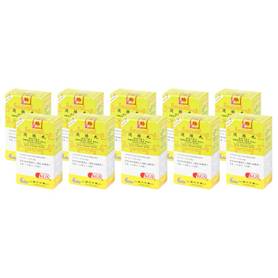 Run Chang Wan   Smooth Teapill KGS Herbal Supplement - Pack of 10
