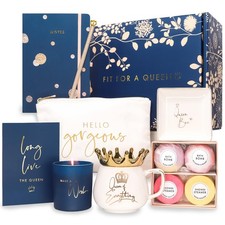 Luxe England Queen Gift Box for Women 9 Piece Luxury
