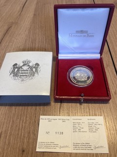 Monaco 10 Euro 2003 PP Fürst Rainer Prinz Albert NUR 4.000 Exemplare